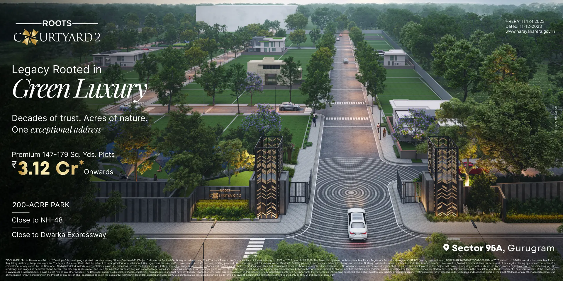 Roots Courtyard 2 Desktop Banner